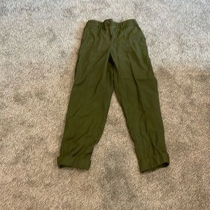 Green pants